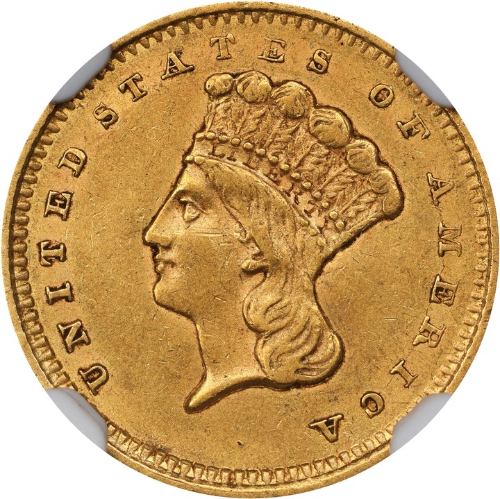 1858 G$1 MS thumbnail 5