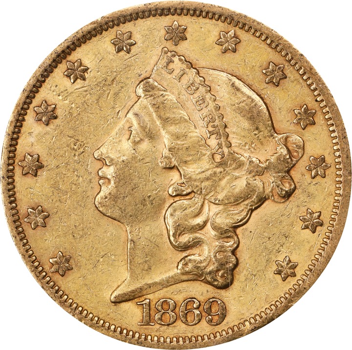 1869 $20  MS thumbnail 13