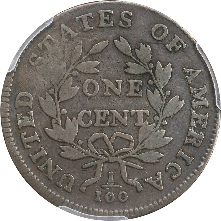 1800 1c Normal Date, S-202 MS BN thumbnail 7
