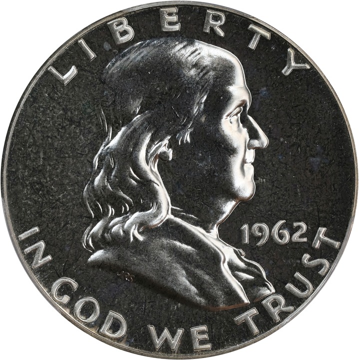 1962 50c Doubled Die Obverse, FS-101 PR thumbnail 3