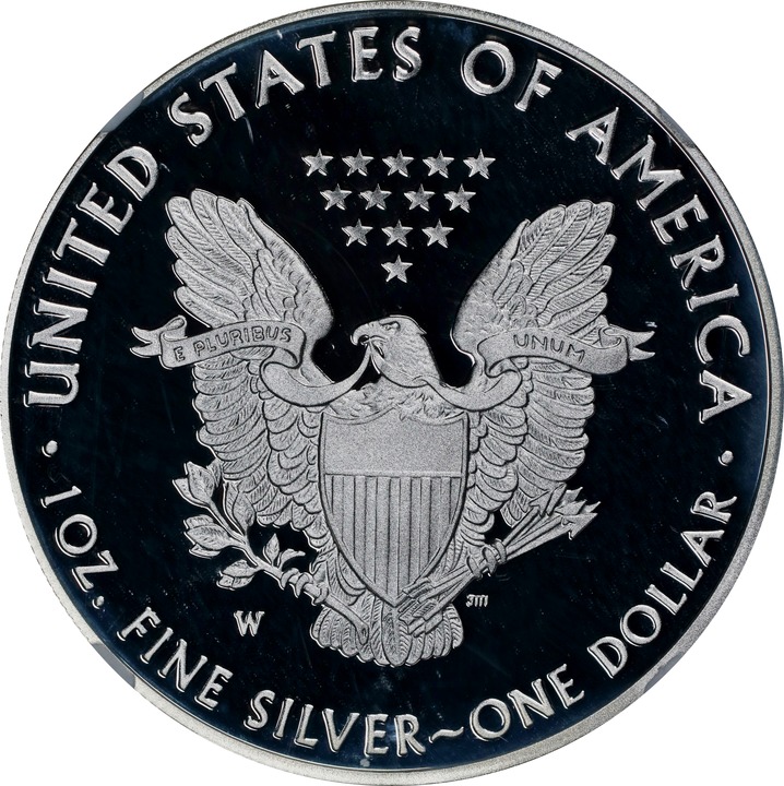2020-W $1  Silver Eagle, v75 Privy WWII Anniversary PR DCAM PR69 DCAM thumbnail 14