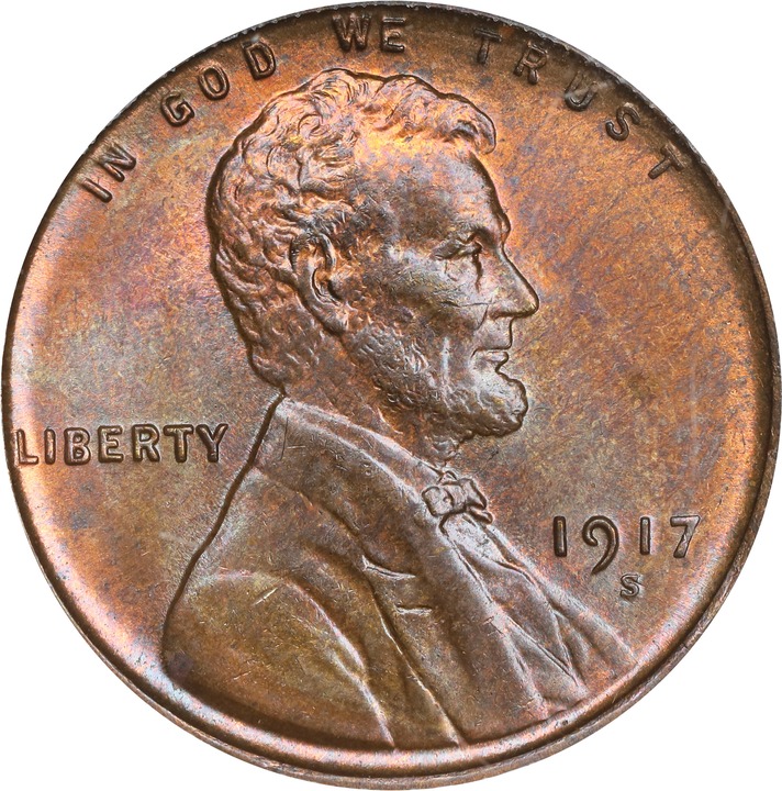 1917-S 1c MS RB MS65 RB thumbnail 9