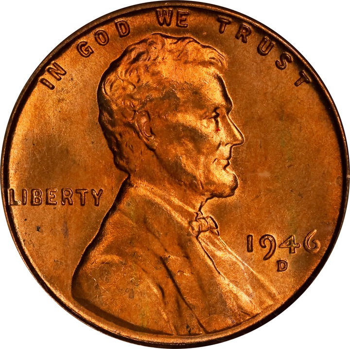 1946-D 1c MS RD MS67 RD thumbnail 7
