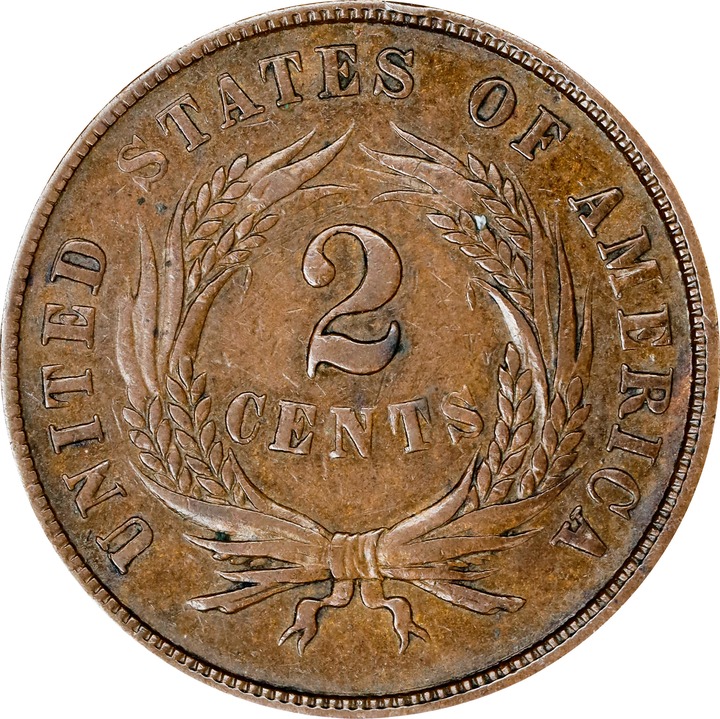 1864 2c Small Motto MS BN MS63 BN thumbnail 19