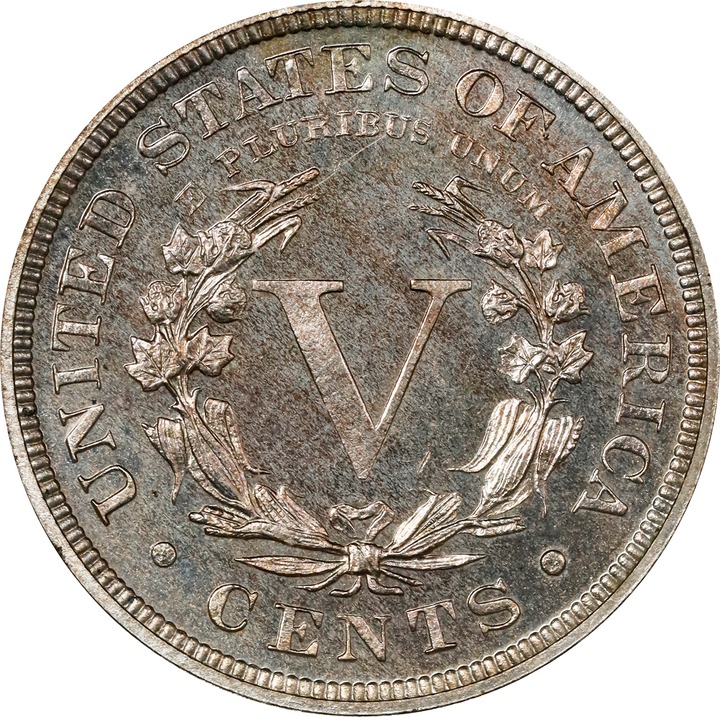 1884 5c PR66 thumbnail 4