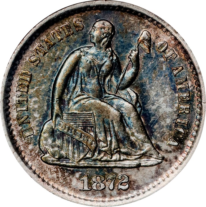 1872-S H10c MM Below Wreath, MPD, FS-301 MS thumbnail 10