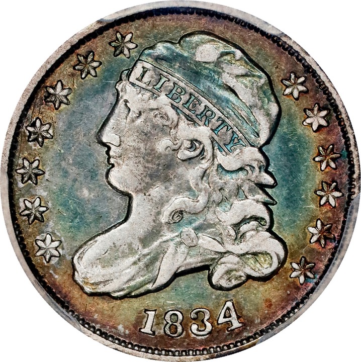 1834 10c Large 4 MS thumbnail 5