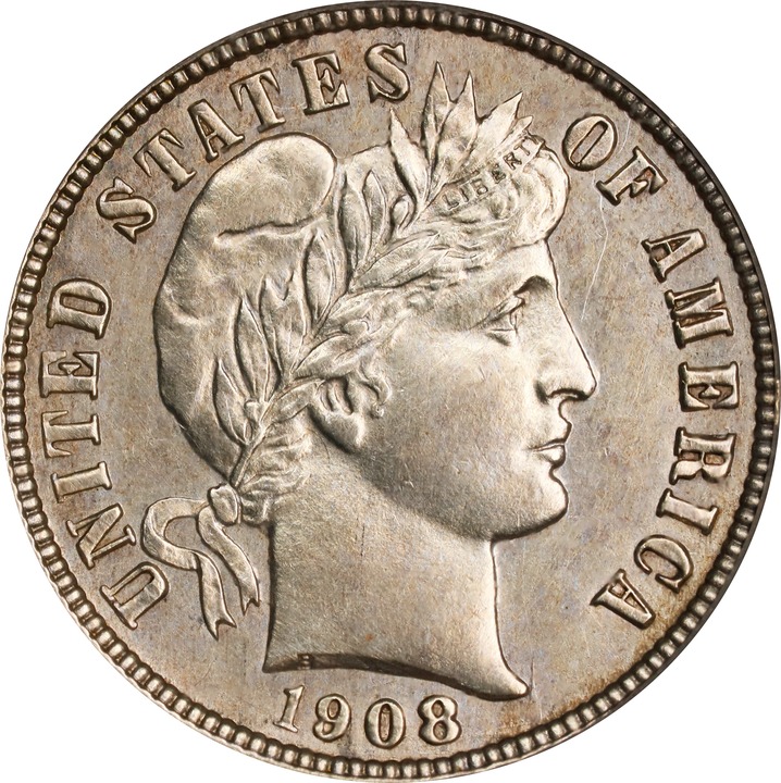 1908-D 10c Repunched Date, FS-303 MS thumbnail 5
