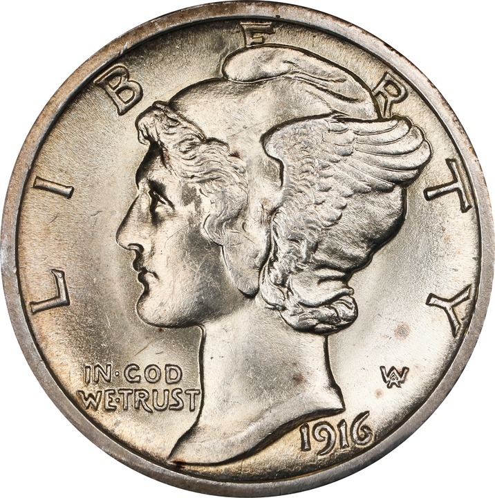 1916-S 10c Mercury MS thumbnail 13