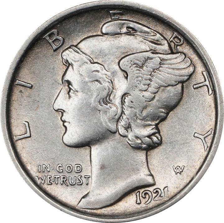 1921 10c MS65 CAC thumbnail 21