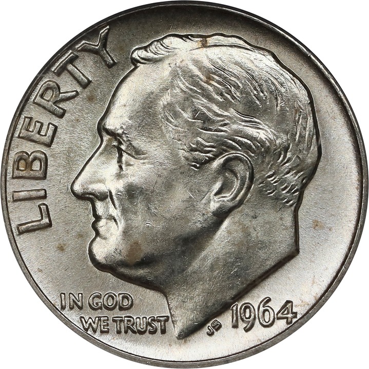 1964-D 10c MS61 CAC thumbnail 16