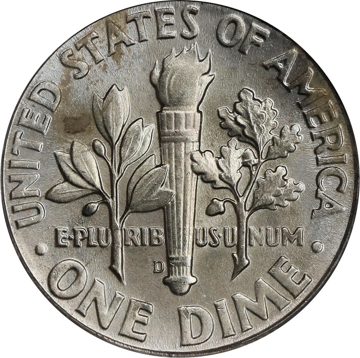 1964-D 10c MS61 CAC thumbnail 17