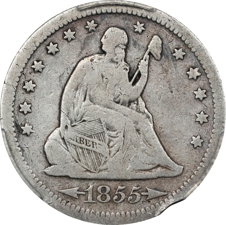 1855-S 25c Arrows MS thumbnail 6