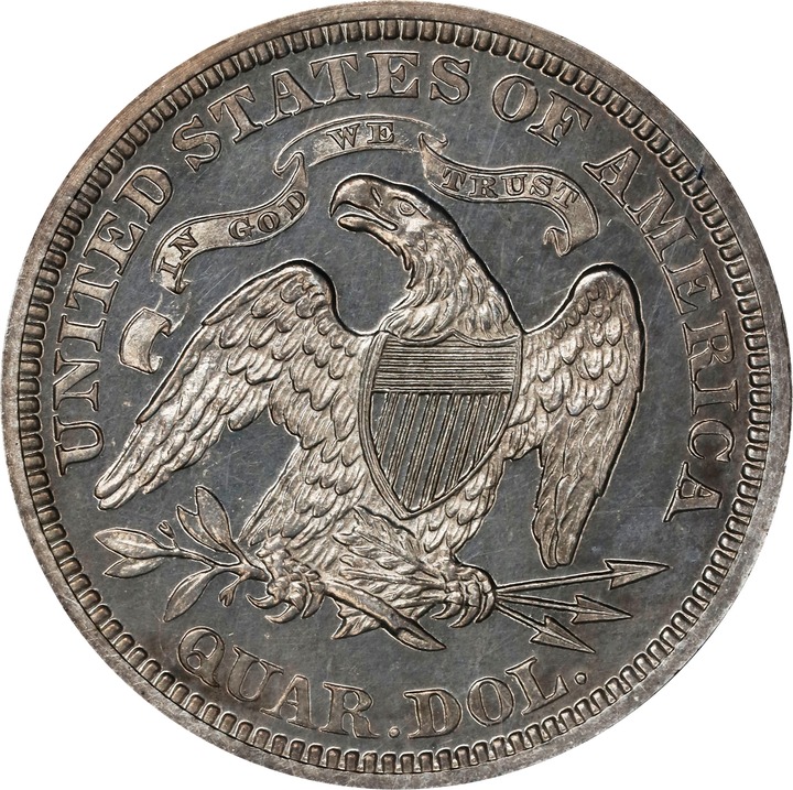 1870 25c PR61 CAC thumbnail 22
