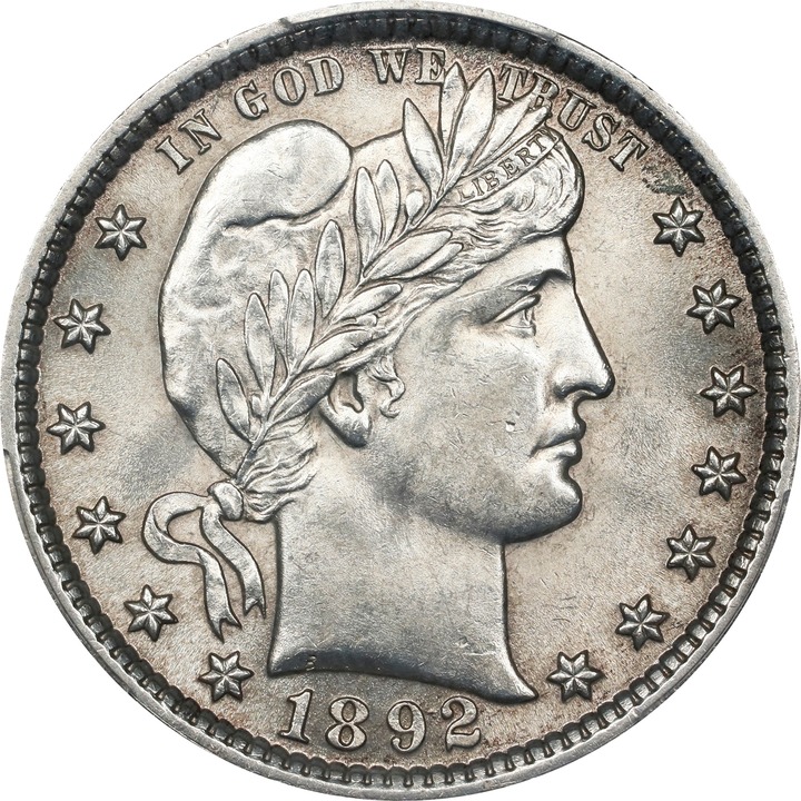 1892 25c AG2 thumbnail 2