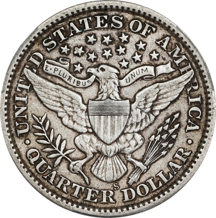 1899-S 25c VF30 CAC thumbnail 18