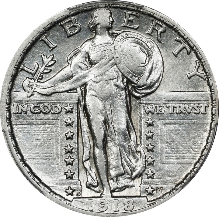 1918-S 25c MS thumbnail 15