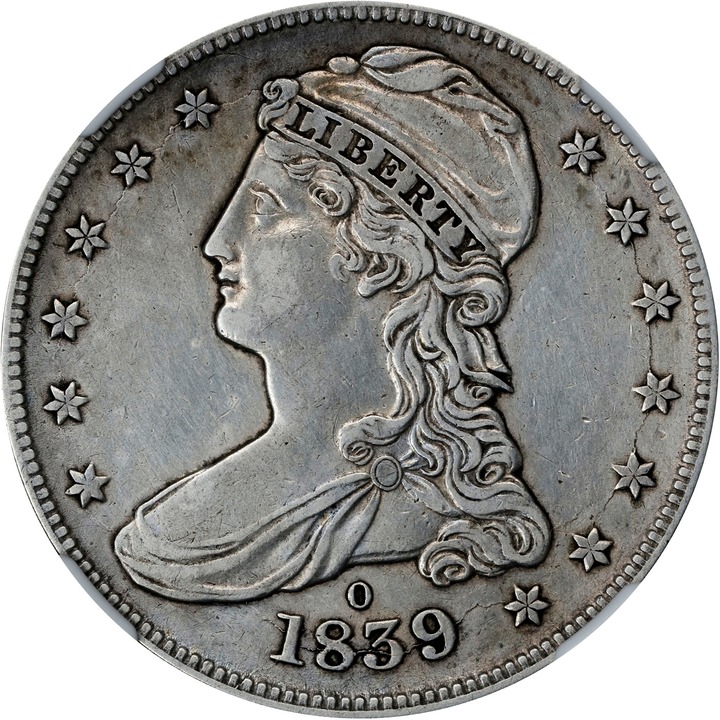1839-O 50c Reeded Edge, GR-2 VF35 thumbnail 13