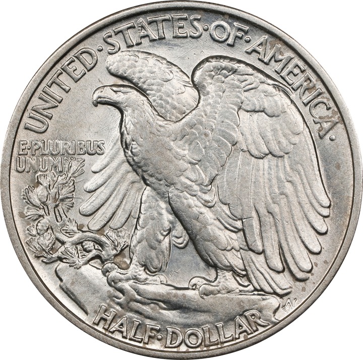 1918 50c AU55 thumbnail 4