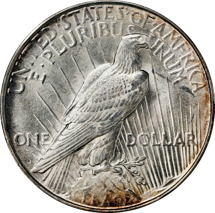 1922-D $1 VF25 CAC thumbnail 25