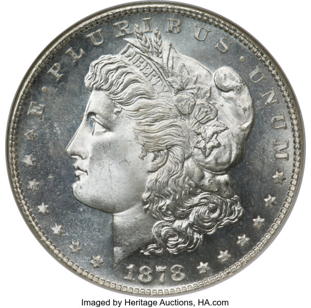 1878-S $1  Torn Bonnet, VAM-19 MS thumbnail 3