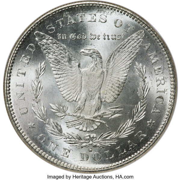 1878-S $1  Torn Bonnet, VAM-19 MS thumbnail 9