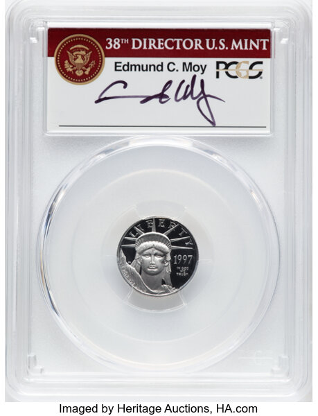 1997-W $10  Platinum Eagle PR DCAM PR70 DCAM thumbnail 6