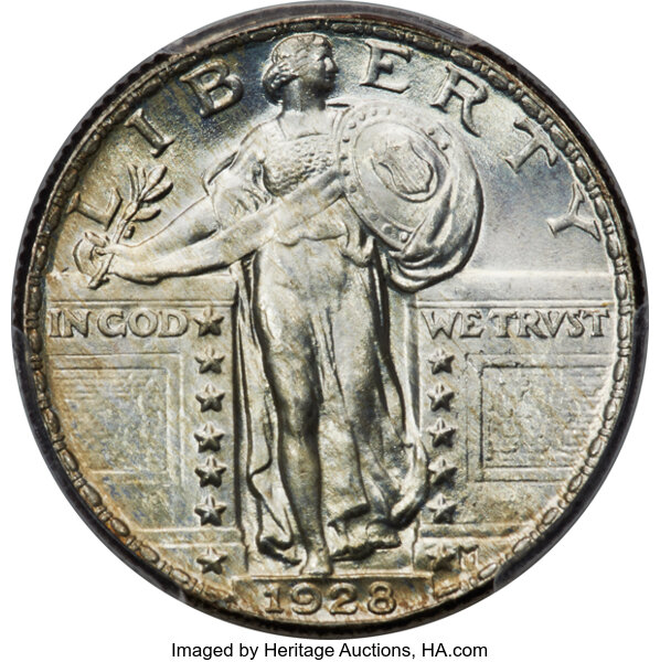 1928 25c MS FH