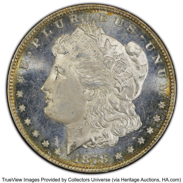 Image for 1878 8TF $1  Lines in LIB, VAM-2 MS PL