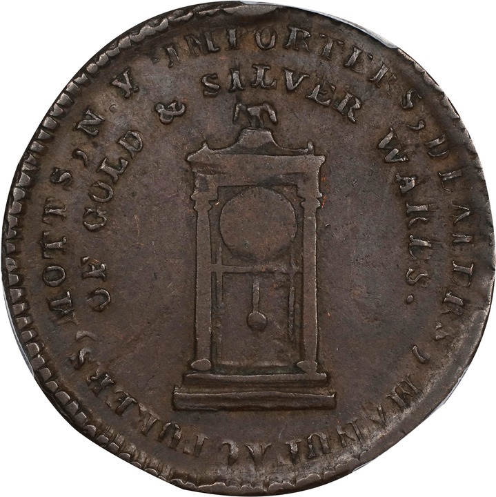 "1789" Token Mott, Thin Engrailed Edge MS thumbnail 4