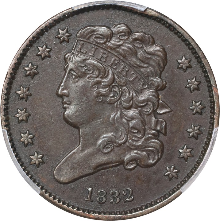 1832 1/2c MS BN thumbnail 3
