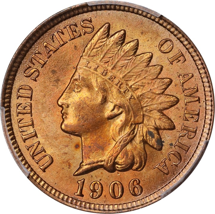 1906 1c Repunched Date, S-49 MS RD thumbnail 9