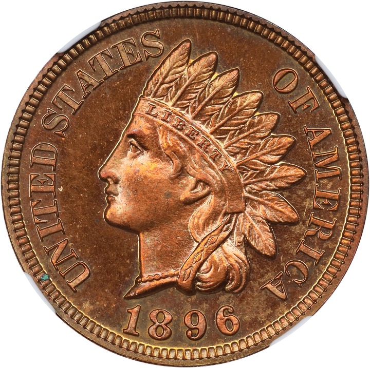 1896 1c PR RB PR67 RB CAC thumbnail 19