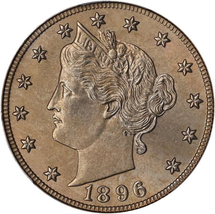 1896 5c MS65 thumbnail 3