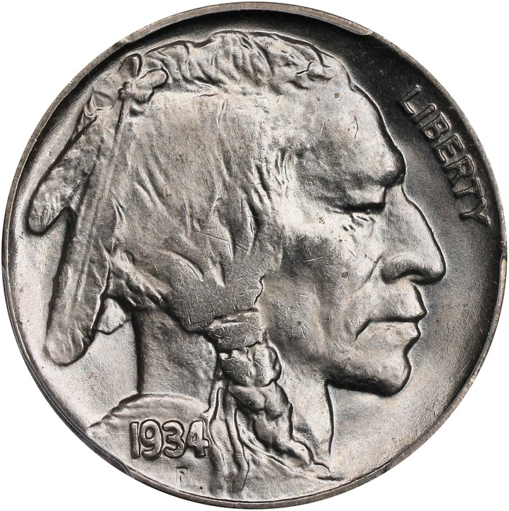 1934 5c MS66 thumbnail 3