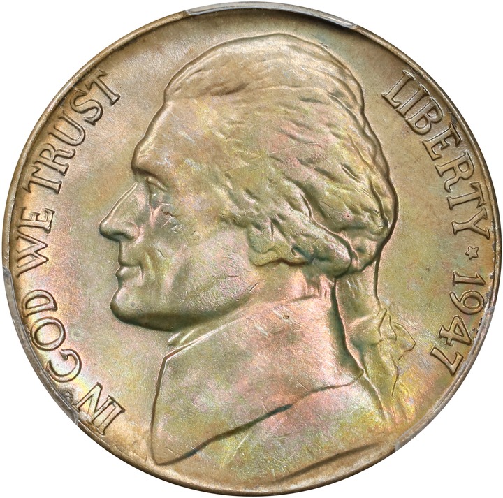 Image for 1947-D 5c MS66