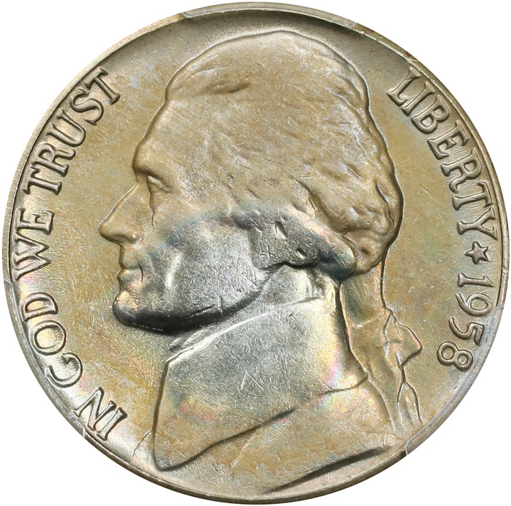 Image for 1958-D 5c MS66