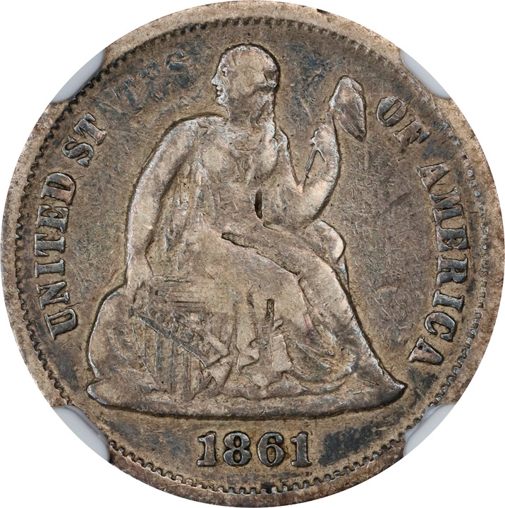 1861-S 10c MS thumbnail 8