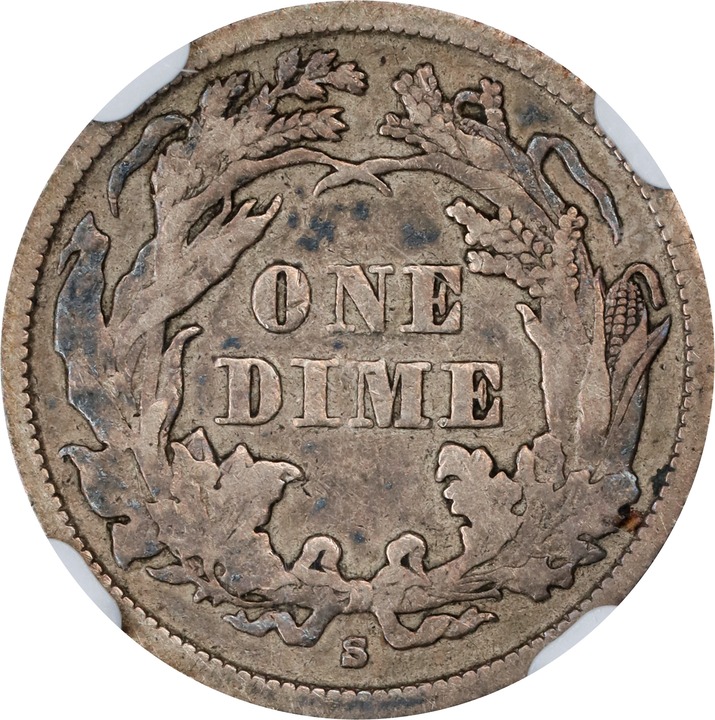 1861-S 10c MS65 CAC thumbnail 23