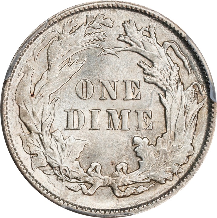 1887 10c MS65 thumbnail 2