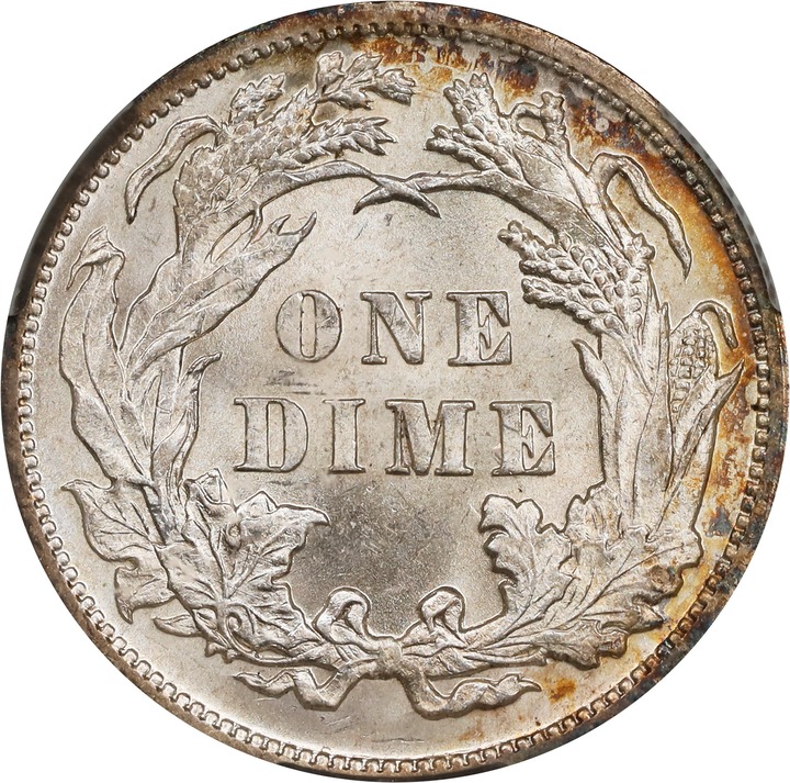 1891 10c MS66 thumbnail 2