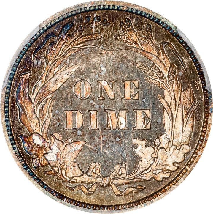 1911 10c PR67 thumbnail 2