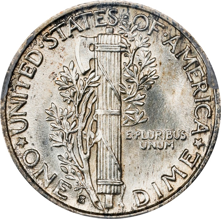 1931-S 10c MS66 thumbnail 4