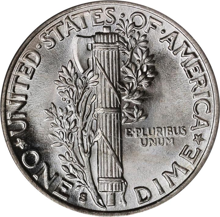 1938-S 10c MS FB MS67 FB thumbnail 10