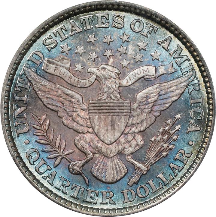 1892 25c AU53 CAC thumbnail 23