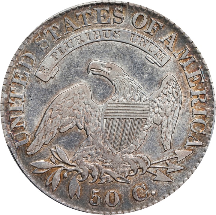 1824/1 50c Overdate VG10 CAC thumbnail 16