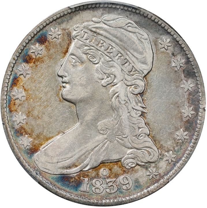1839-O 50c Reeded Edge, GR-2 VF35 thumbnail 12