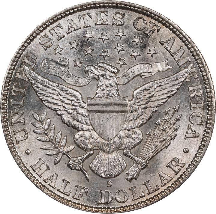 1892-S 50c AU53 thumbnail 20