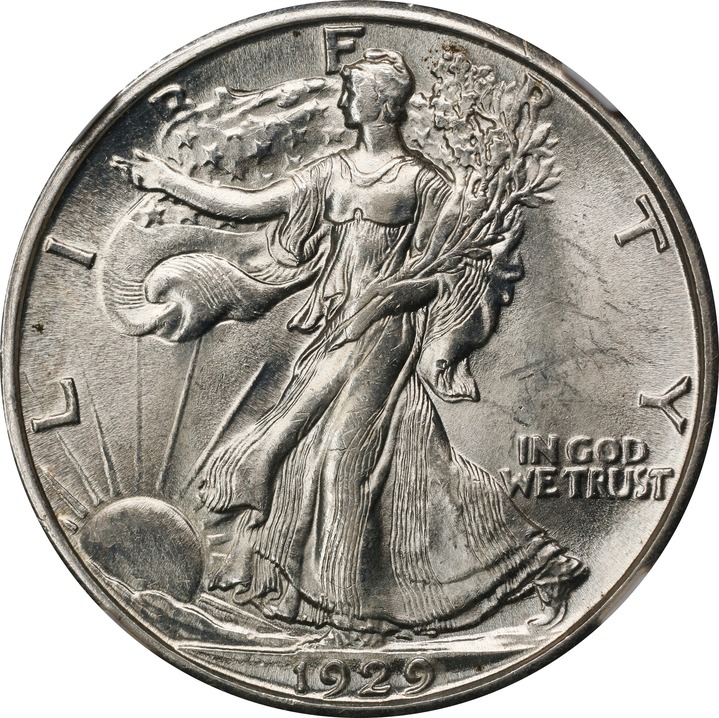 Image for 1929-D 50c P1