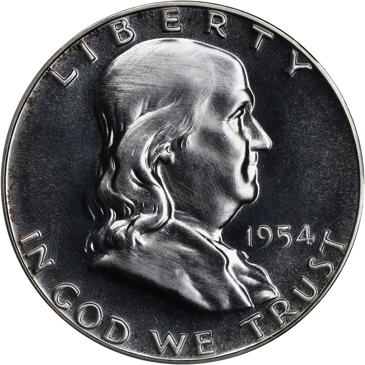 1954 50c PR69 CAC thumbnail 24